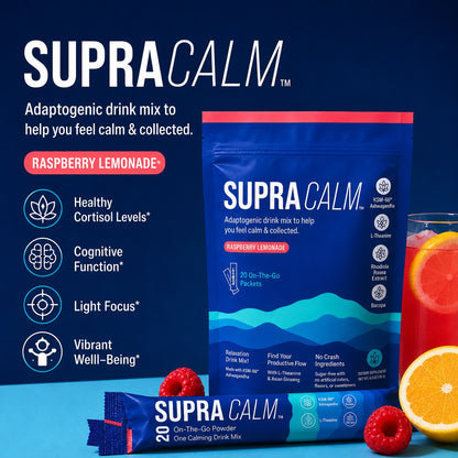 ORLUNA CALM™ Adaptogenic Wellness Blend - Raspberry Lemonade