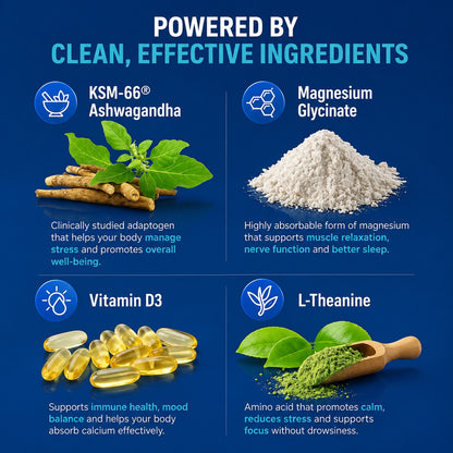 ORLUNA CALM™ Adaptogenic Wellness Blend - Raspberry Lemonade